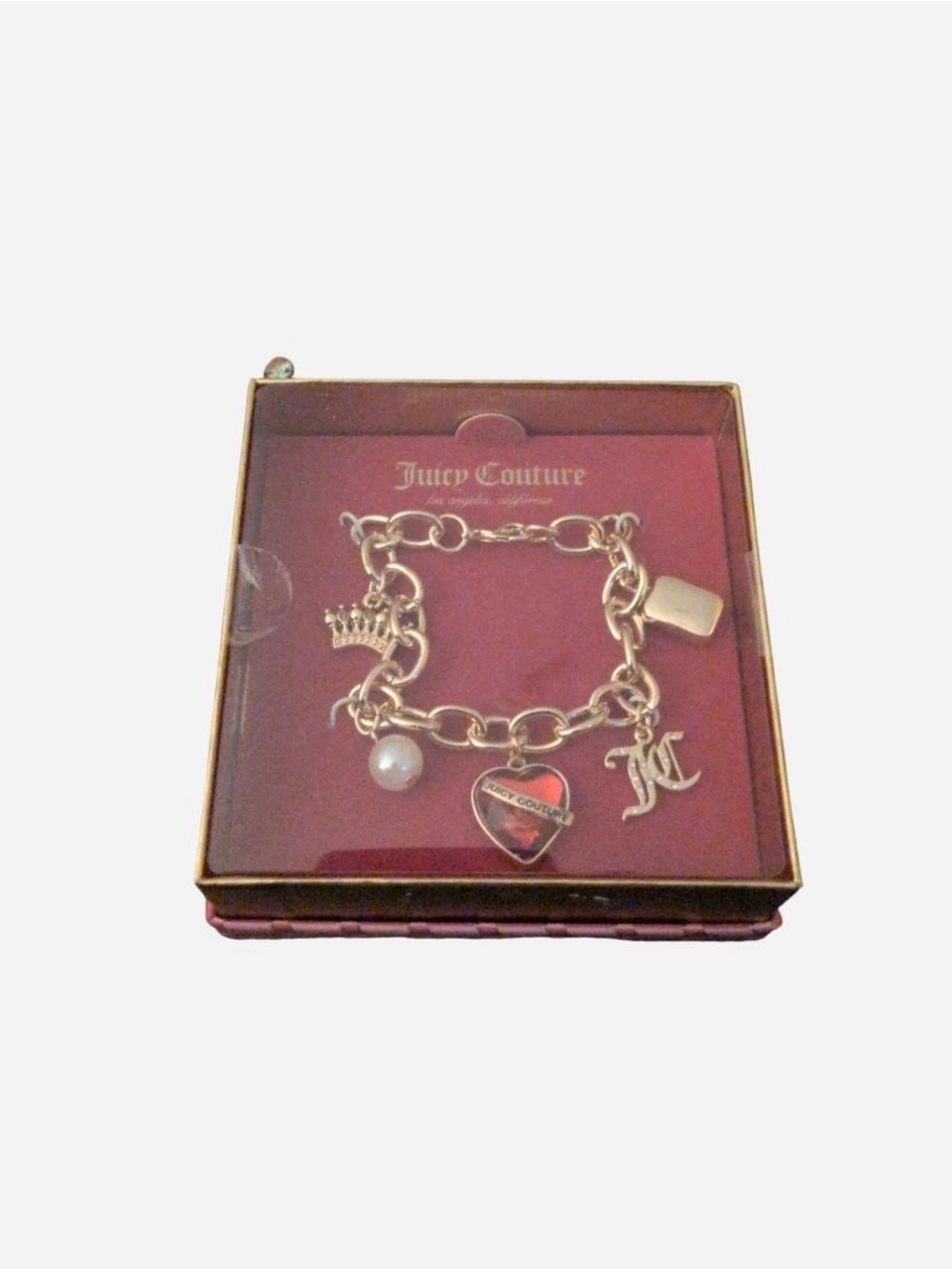 Juicy Couture Gold Charm Bracelet - Picture 2 of 3